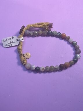 Lotus & Luna Multicolor Beaded Bracelet
